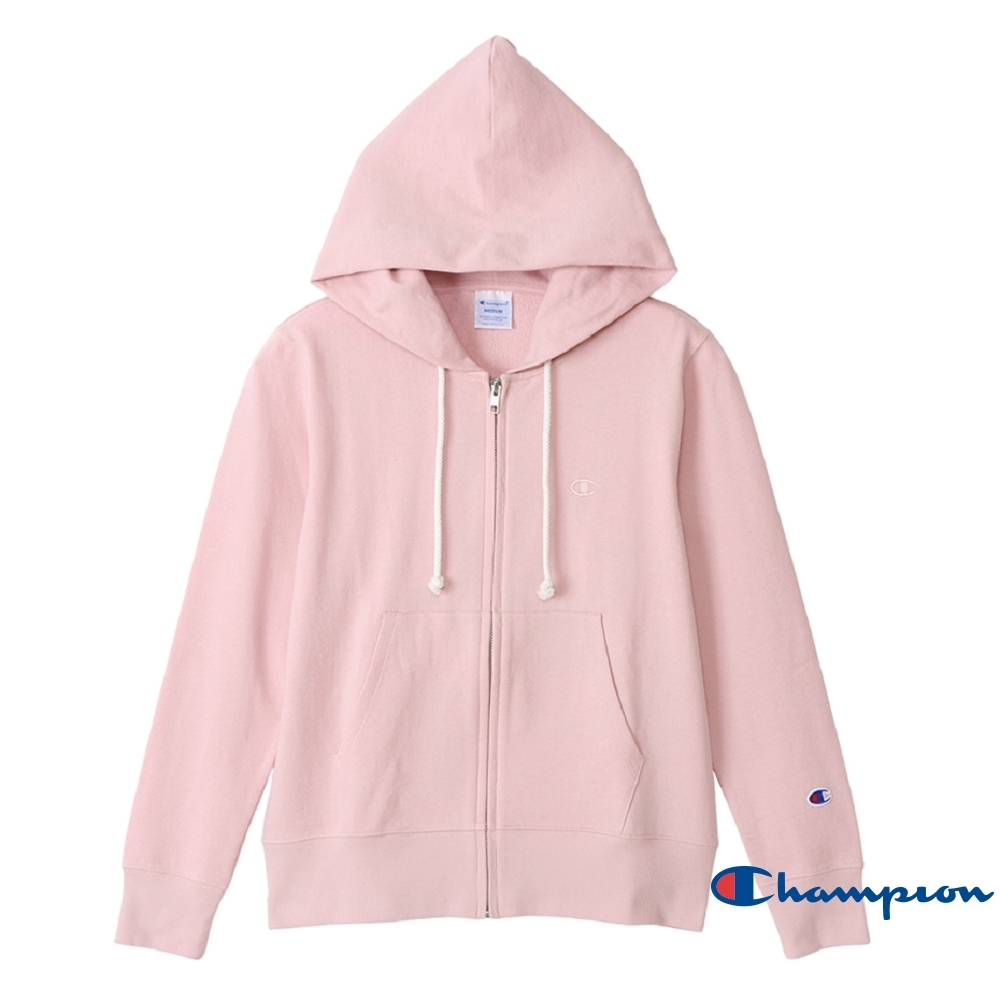 Champion Women's素面連帽外套(粉紅色)