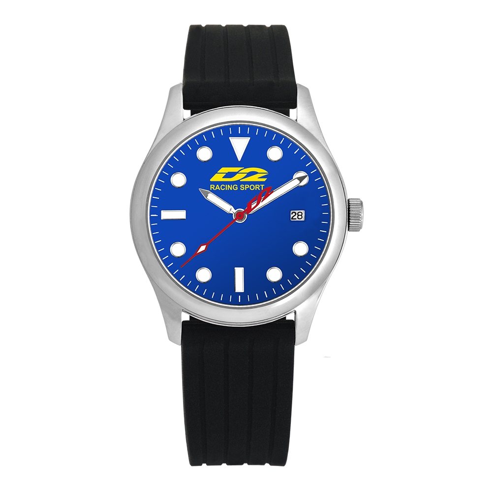 D2 RACING SPORT極限競技紳士賽車腕錶 (藍面/錶徑39mm)