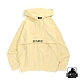 XLARGE EMBROIDERY LOGO HALF ZIP連帽上衣-黃 product thumbnail 1