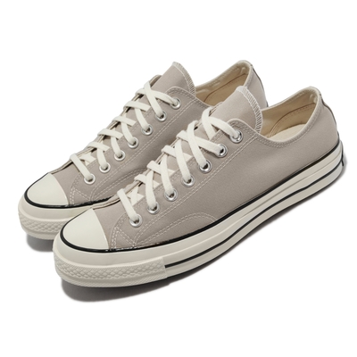 Converse 休閒鞋 All Star 低筒 穿搭 男女鞋 三星黑標 經典款 帆布 情侶 淺灰 172680C