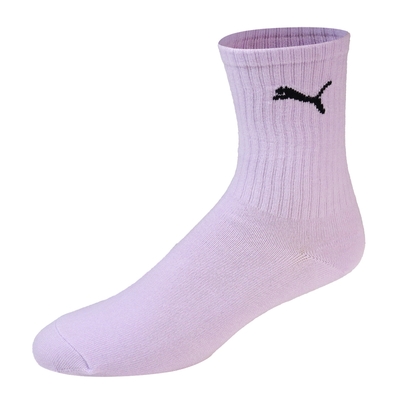Puma 襪子 NOS Crew Socks 粉紫 男女款 長襪 中筒襪 台灣製 單雙入 BB134506