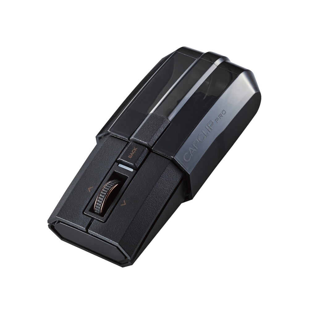 ELECOM CapClipPro攜帶型藍芽滑鼠- 黑