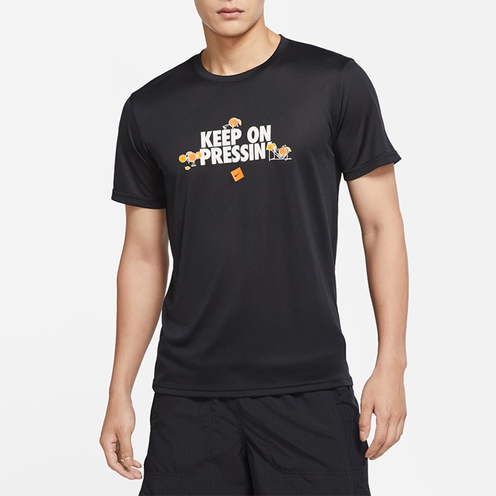 NIKE 上衣 短袖上衣 運動 吸排 慢跑 男款 黑 DR7576010  AS M NK DF TEE LGD HUMOR