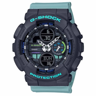 G-SHOCK 超人氣指針數位雙顯錶款 GMA-S140-2 綠 47mm