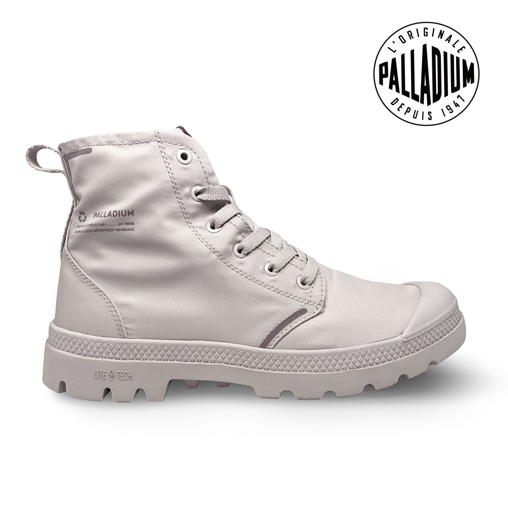 PALLADIUM PAMPA LITE+ RCYCL WP+再生纖維輕量防水靴-中性-玫瑰粉