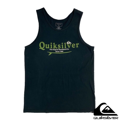 【QUIKSILVER】SILVER LINING TANK 背心 黑色