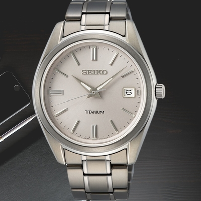 SEIKO 精工 極輕鈦金屬 經典腕錶 6N52-00B0S /SUR369P1 (SK034)