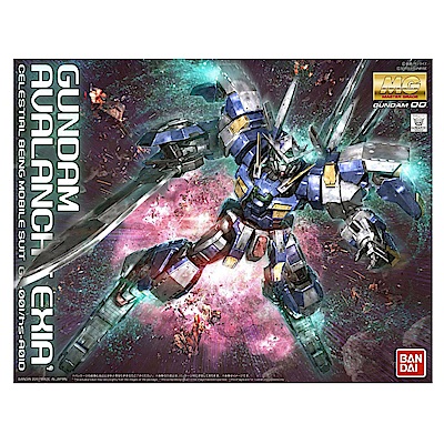 【BANDAI】機動戰士MG組裝模型  1/100 雪崩型能天使鋼彈 GN-001