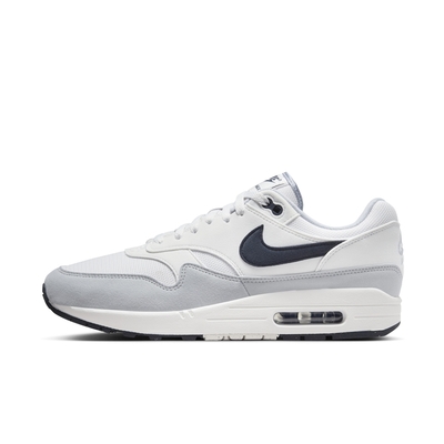 nike air max 1 男休閒運動鞋-白灰-fd9082002