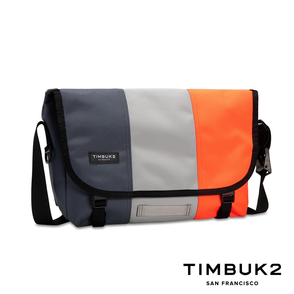 Timbuk2 Classic Messenger 13 吋經典郵差包 - 灰藍螢光拼色