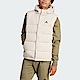 Adidas Helionic Vest HY3935 男 羽絨背心 亞洲版 運動 戶外 休閒 鴨絨 保暖 冬季 米 product thumbnail 1