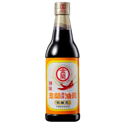 金蘭純釀造香辣油膏590ml