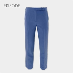 EPISODE - 修身俐落百搭顯瘦窄腳褲（藍）