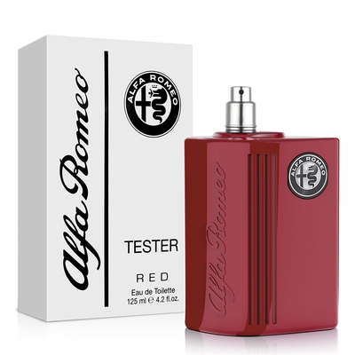 Alfa Romeo 愛快羅密歐 緋紅榮耀男性淡香水125ml-Tester