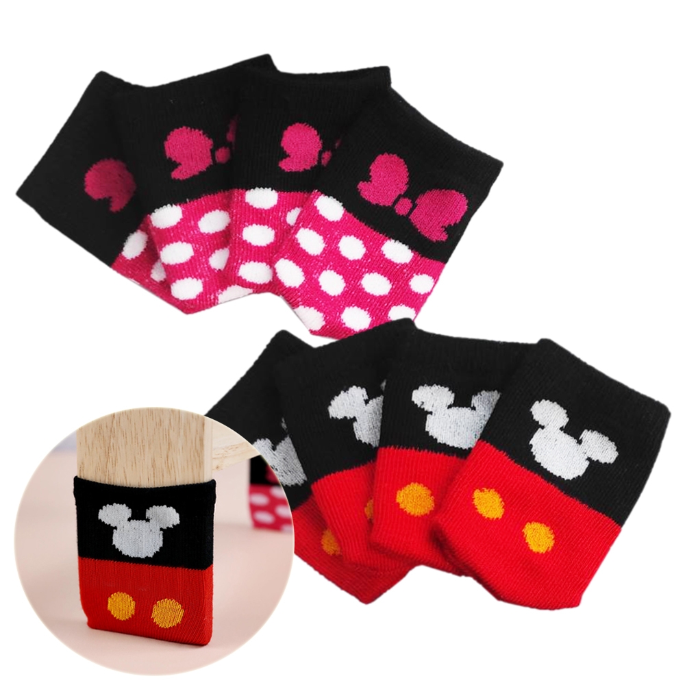 (8入)迪士尼米奇米妮椅腳套 桌腳套 Disney Mickey Minnie Mouse