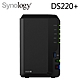 Synology 群暉科技 DS220+ NAS 含 WD紅標Plus 3TB兩顆 product thumbnail 1
