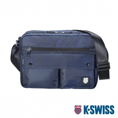 K-SWISS Shoulder Bag 運動斜肩包-藍