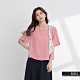 【KiKi】氣質絲巾搭配設計-女短袖襯衫(二色/版型寬鬆) product thumbnail 1