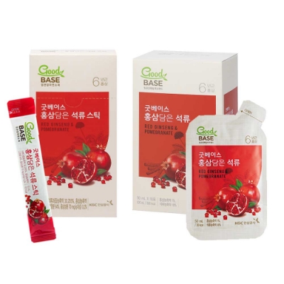 【正官庄】高麗蔘石榴精華飲-STICK 10入+高麗蔘紅石榴飲10入