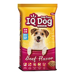 IQ Dog 聰明乾狗糧 13.5-15kg 3口味任選