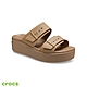 Crocs 卡駱馳 (女鞋) 布魯克林低跟涼鞋-207431-260 product thumbnail 1