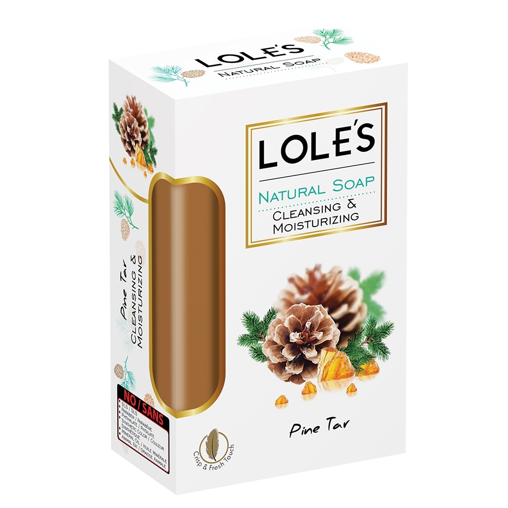 LOLE'S 松焦油肌膚舒緩機能皂150g