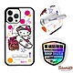 三麗鷗 x iMOS Kitty iPhone 13 Pro Max / 13 Pro / 13 軍規防摔立架手機殼-滑板凱蒂 product thumbnail 1
