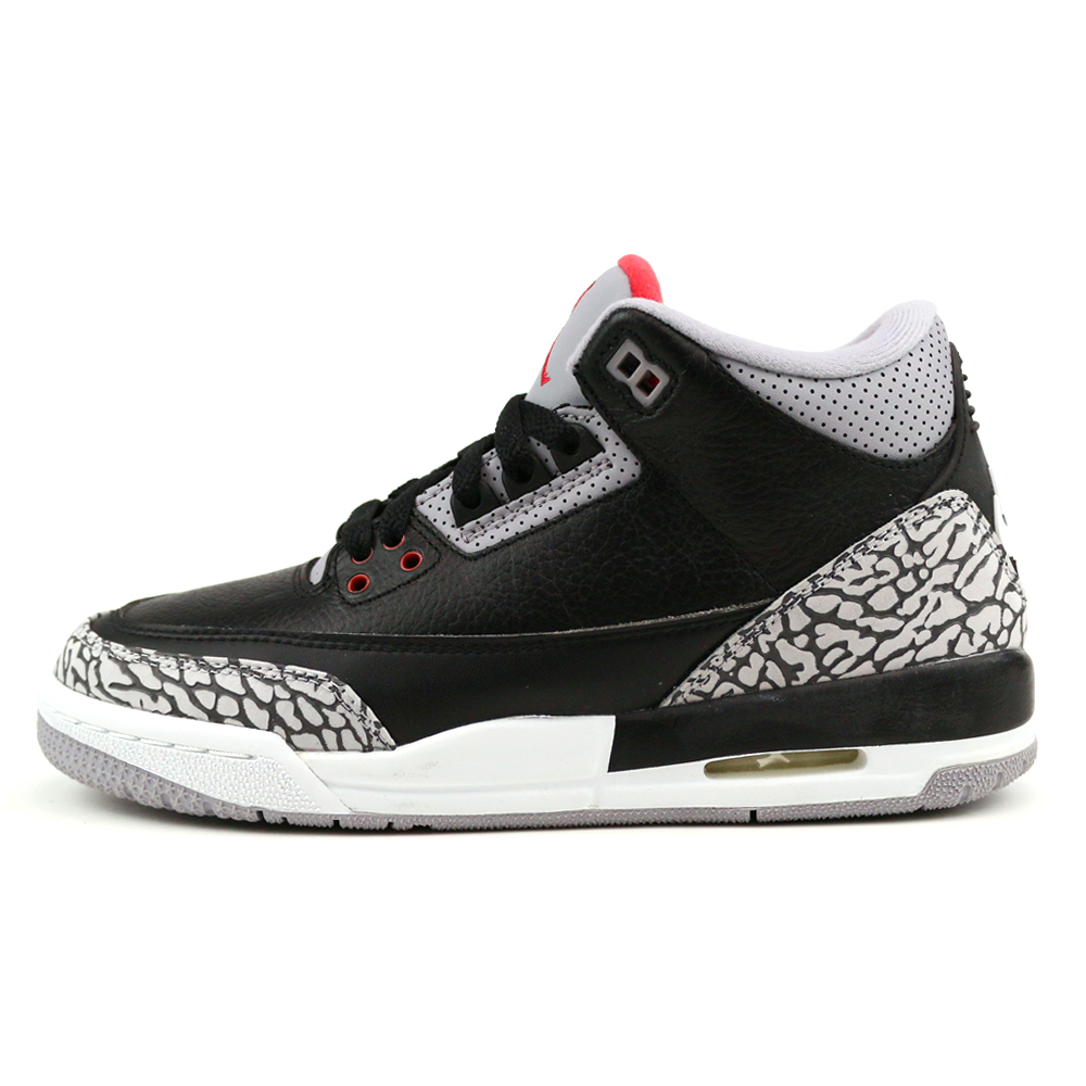 NIKE AIR JORDAN 3 大童籃球鞋854261001 黑| 拖鞋| Yahoo奇摩購物中心