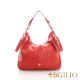 義大利BGilio-義大利水染牛皮個性肩背包(小)-紅色 2254.001-01 product thumbnail 1