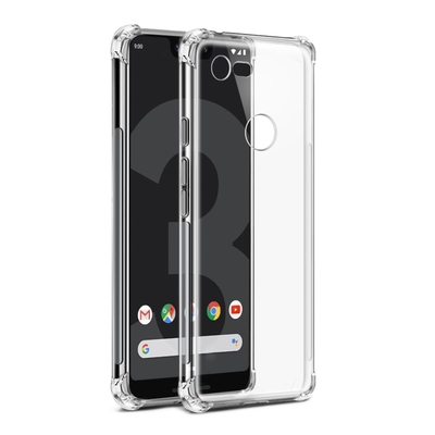 GooglePixel3手機保護殼透明四角氣囊加厚款 Pixel 3手機保護殼 GooglePixel 3手機殼