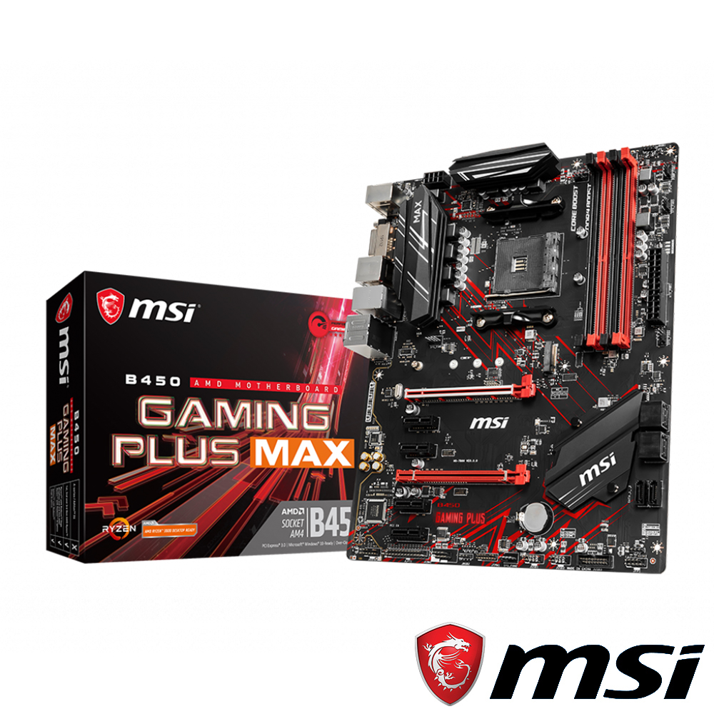 MSI微星 B450 GAMING PLUS MAX 主機板