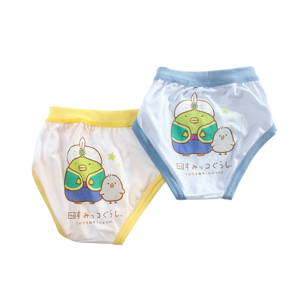 魔法Baby  男童內褲(4件一組) 台灣製角落小夥伴正版純棉三角內褲 k51522