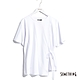SOMETHING 綁帶設計單衩剪裁短袖T恤-女-白色 product thumbnail 1