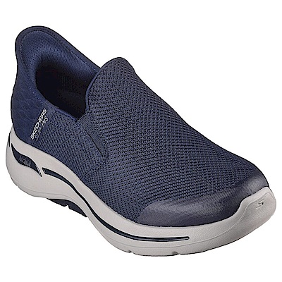 Skechers Go Walk Arch Fit [216259NVY] 男 健走鞋 休閒 步行 瞬穿舒適科技 深藍