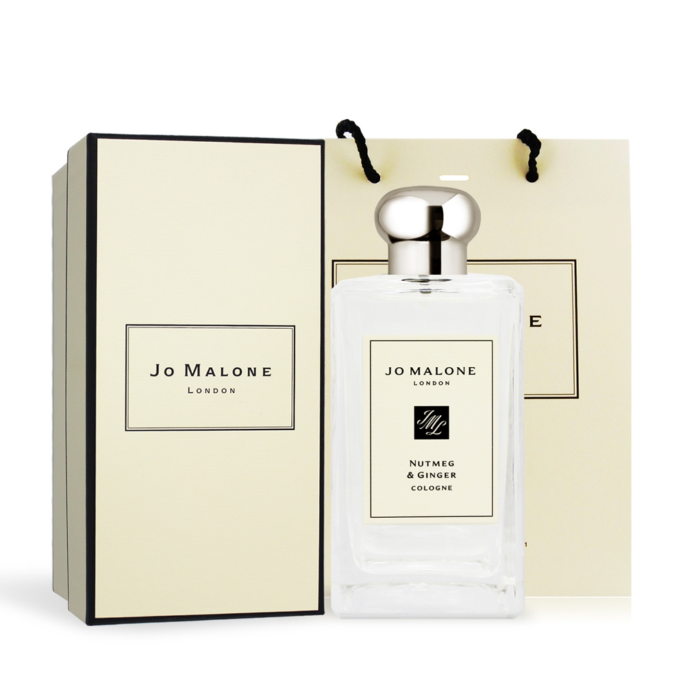 *Jo Malone 肉豆蔻與薑香水 Nutmeg & Ginger 100ml [附禮盒+提袋]-公司貨