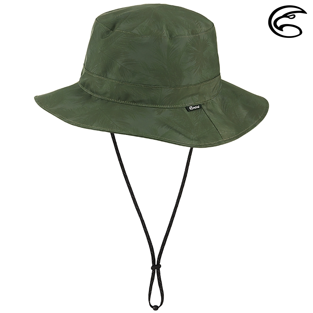 ADISI 輕量3L防水高透氣印花中盤帽 AH21018 (M-L) / 熱帶叢林綠