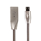 *買一送一*T.C.STAR Micro USB雙面插鋅合金充電傳輸線1M/灰色TCW-D6100GR*2 product thumbnail 1
