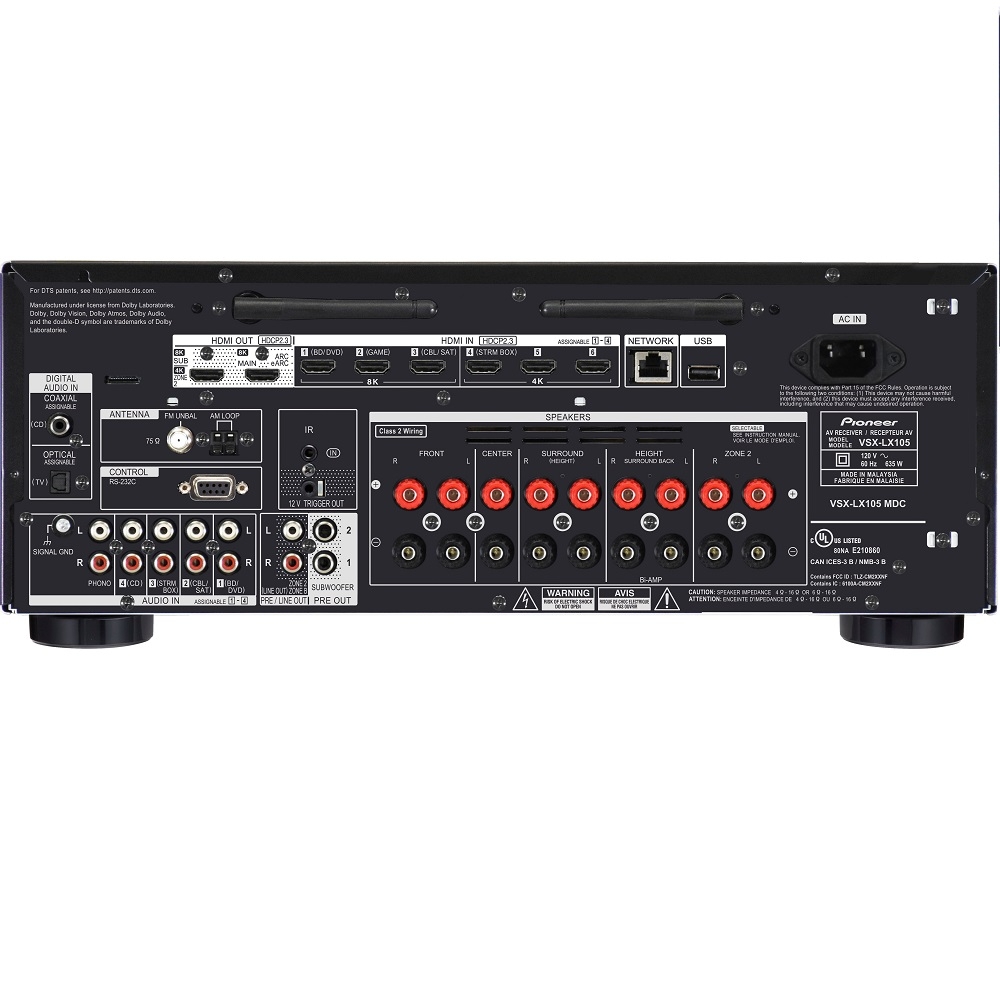 Pioneer 先鋒 VSX-LX105 / Elite7.2聲道AV環繞擴大機