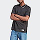 Adidas M LNG TEE Q3 IB6165 男 短袖 上衣 T恤 休閒 素色 寬鬆 棉質 黑 product thumbnail 1