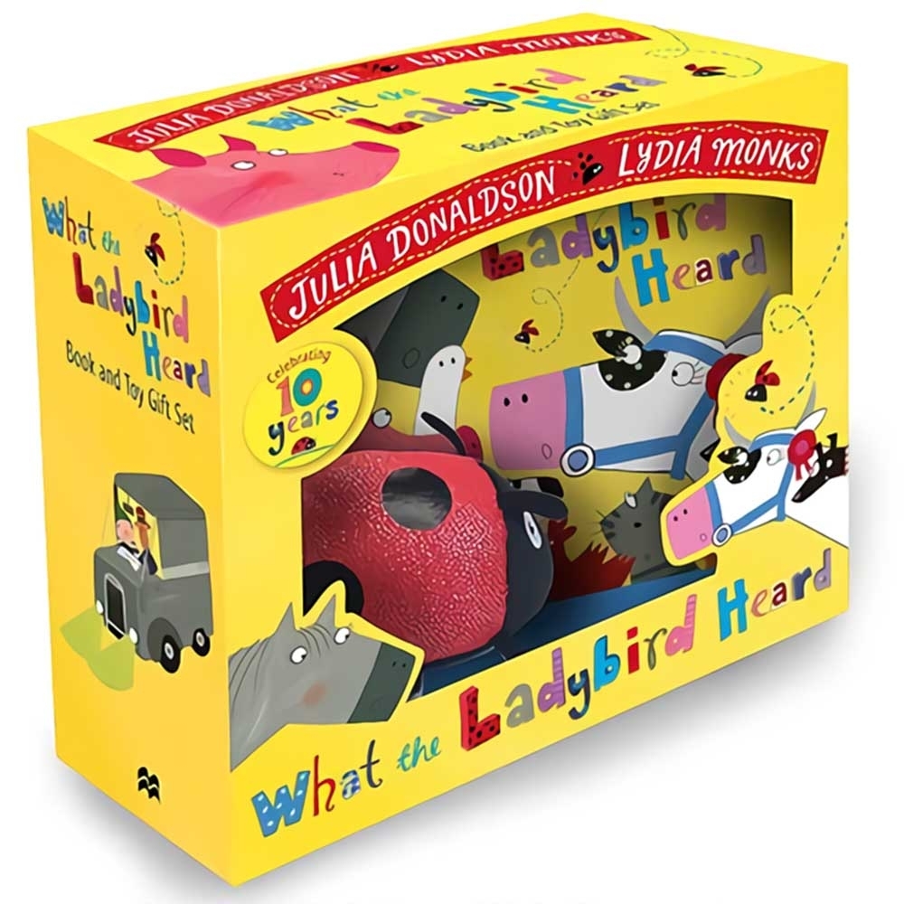 What the Ladybird Heard Book And Toy Gift Set 瓢蟲的農場守護記禮物書 | 拾書所