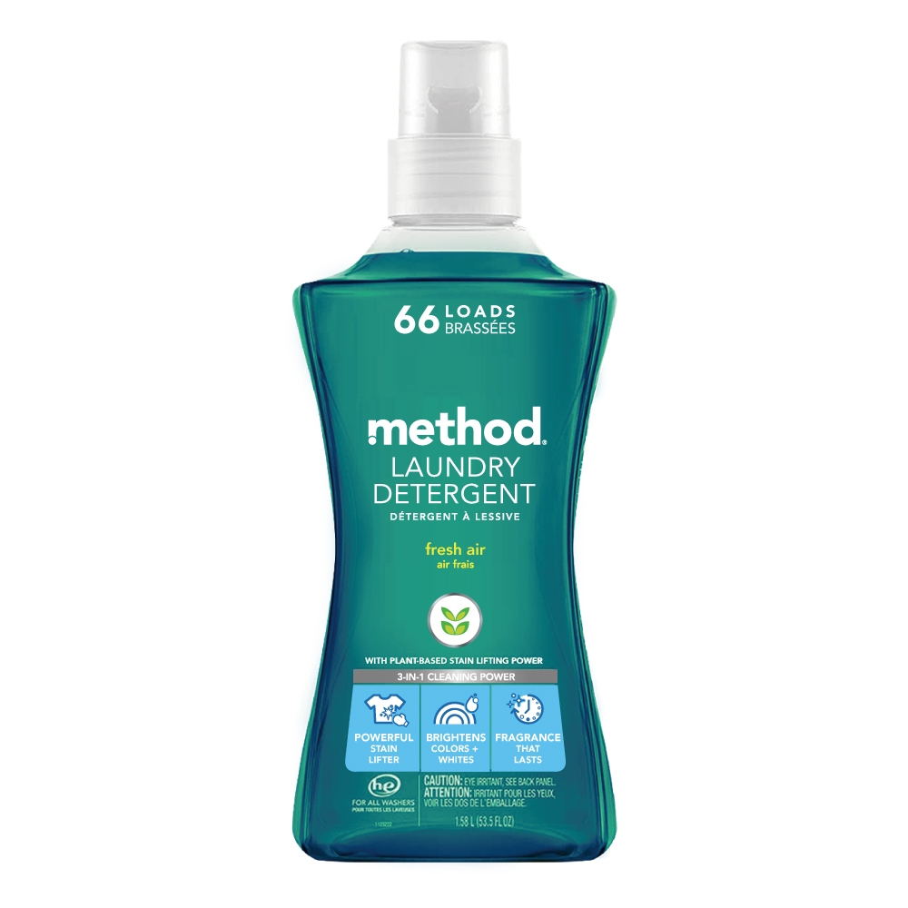 Method美則 四倍濃縮智慧環保香水洗衣精 – 清新1580ml