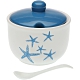 《VERSA》附匙陶製調味罐(藍海星) | 調味瓶 product thumbnail 1