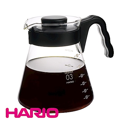 【日本 HARIO】微波耐熱咖啡壺 1000ml (VCS-03B)