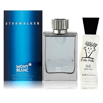 Montblanc Starwalker 星際旅者淡香水 75ml (原廠公司貨) 搭贈 Fido Dido 中性淡香水100ml