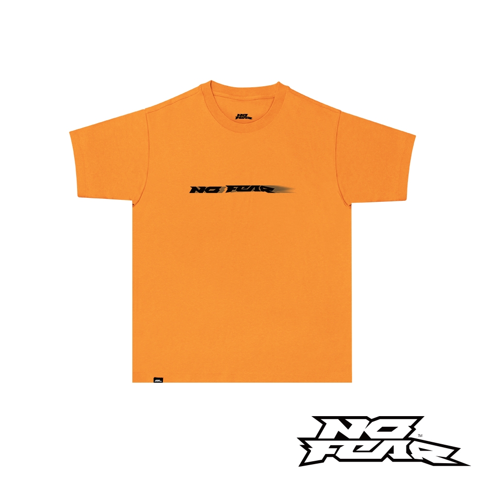 【NO FEAR】 LIBER系列-圓領LOGO短袖T恤-黃色 NF010-10