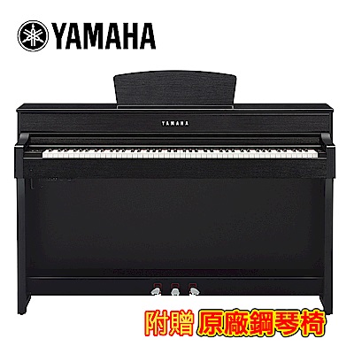 [無卡分期-12期] YAMAHA CLP-635 B 88鍵標準數位電鋼琴 黑色木紋款