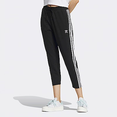 Adidas ADC CLAS Pant W IK8678 女 七分褲 長褲 運動 休閒 經典 三葉草 棉質 黑白