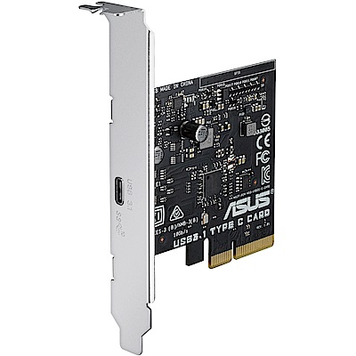 ASUS 華碩 USB 3.1 Gen2 TYPE-C PCI-E 4x 擴充卡