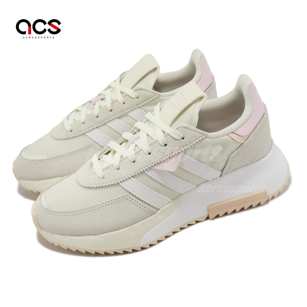 adidas 休閒鞋 Retropy F2 W 女鞋 白 灰 復古 經典 麂皮 愛迪達 GW9408