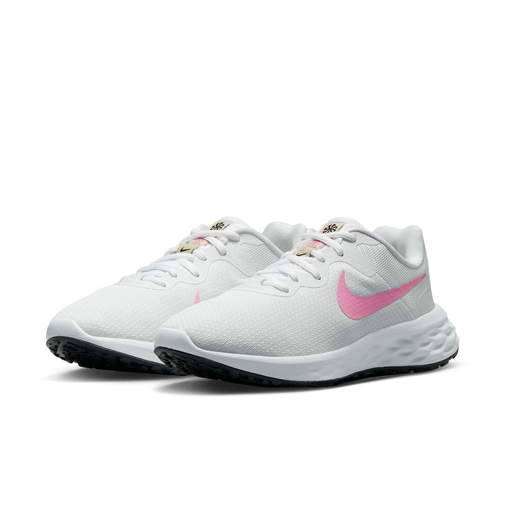 NIKE 慢跑鞋 運動鞋 緩震 女鞋 灰白粉 DC3729103 W  REVOLUTION 6 NN